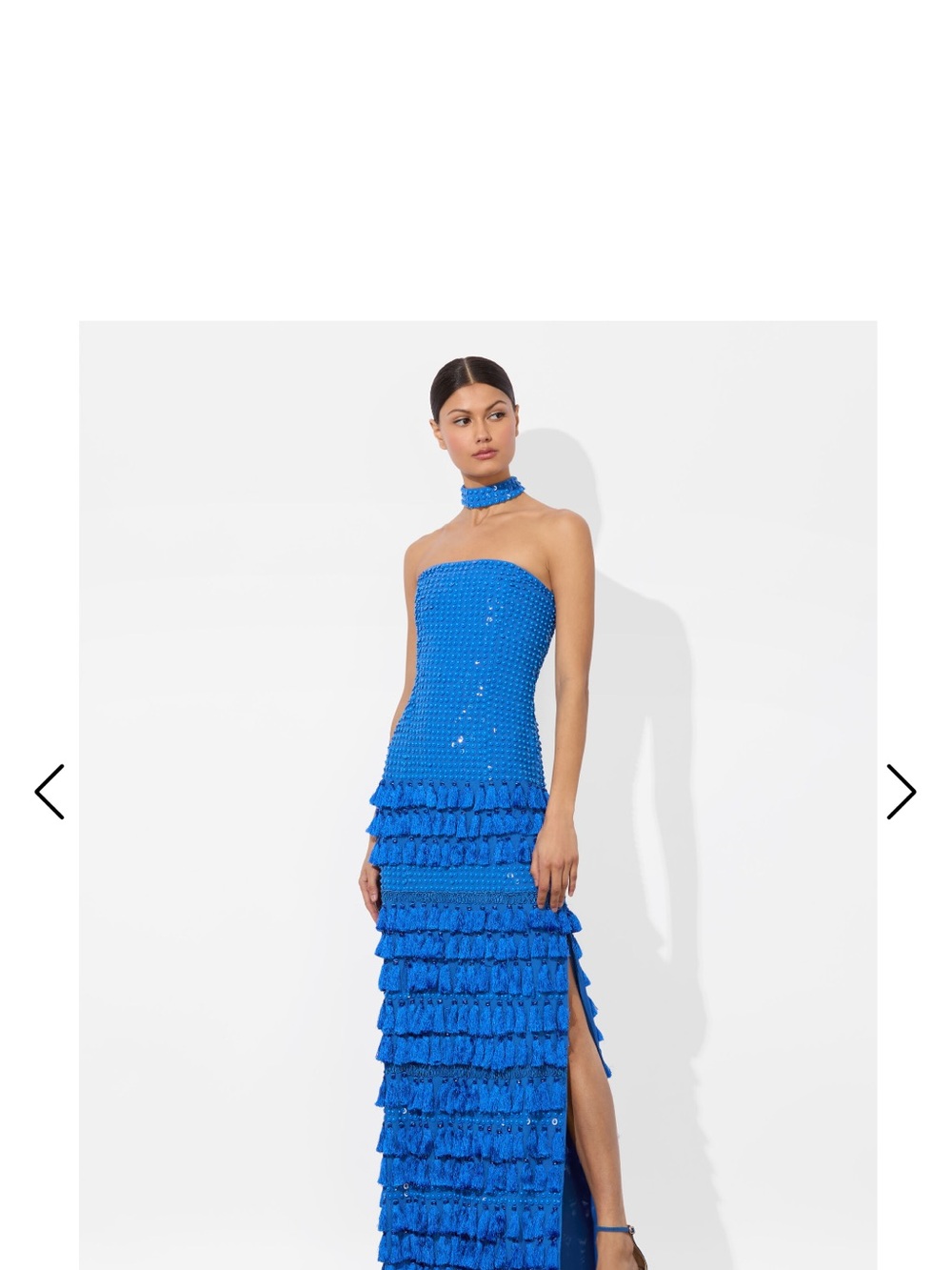 Alice + Olivia Georgie Embellished Gown